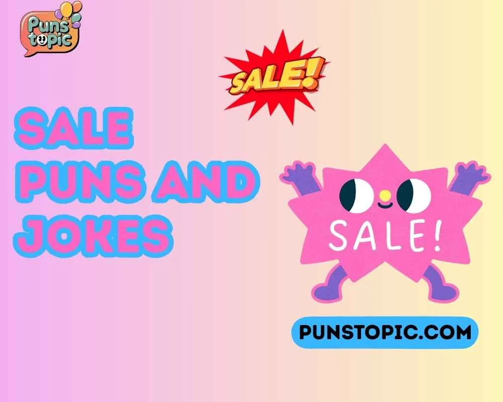 sale puns and jokes