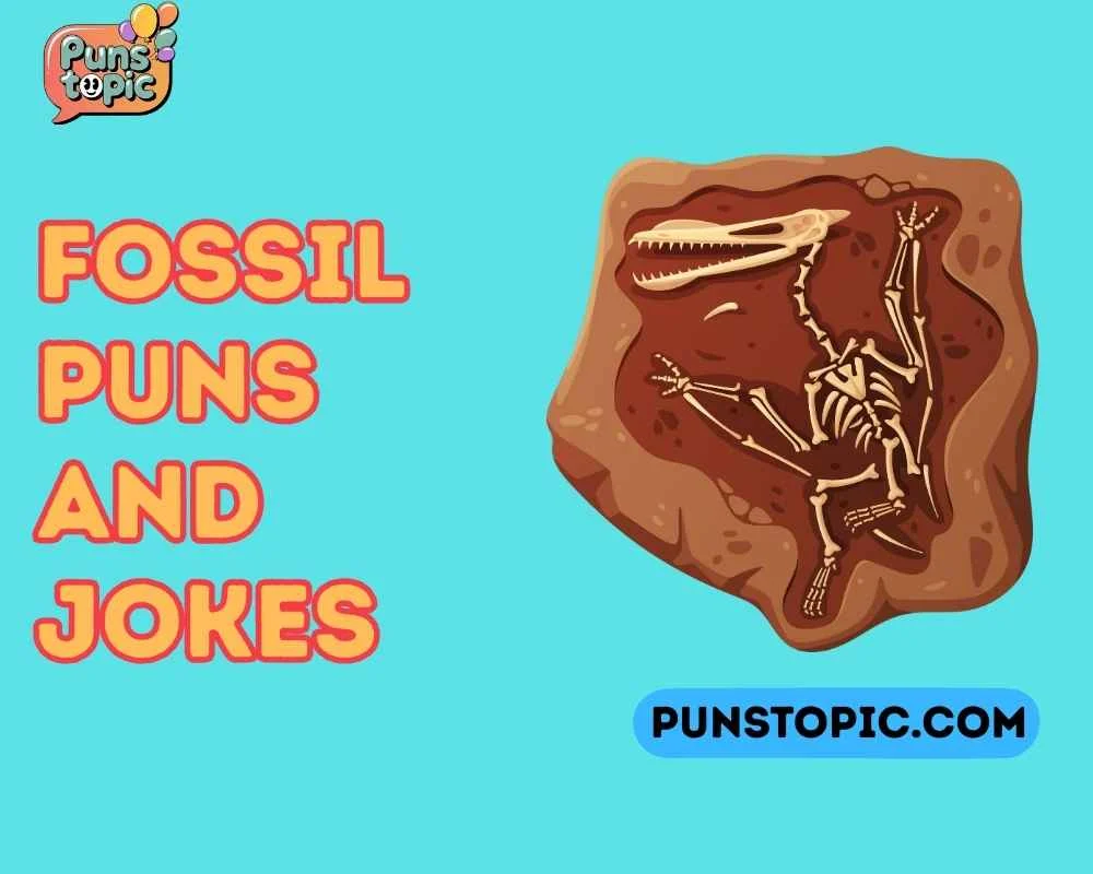 Fossil puns and jokes