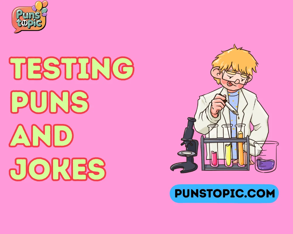 testing puns and jokes