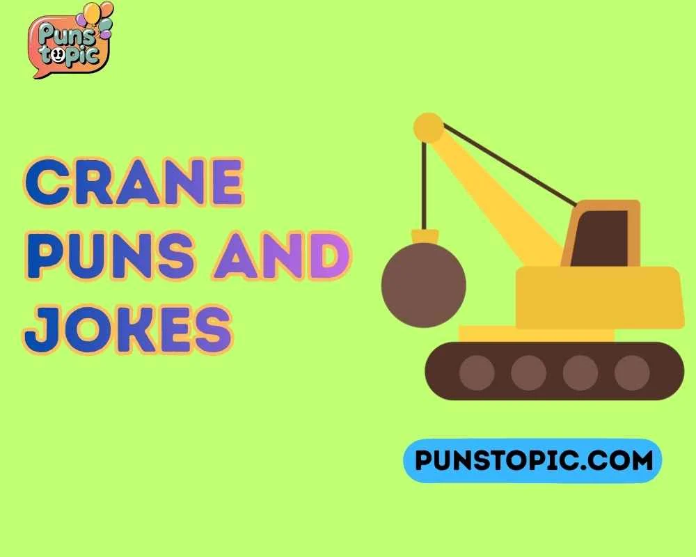 Crane puns and jokes