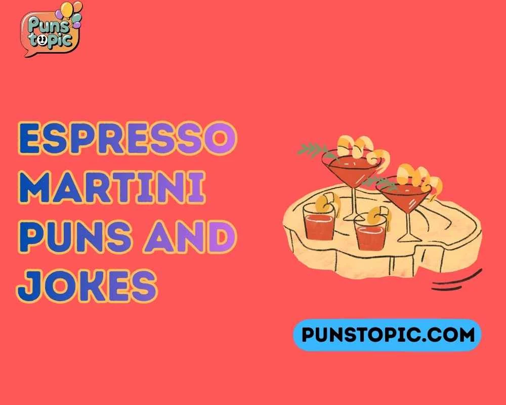 Espresso martini puns and jokes