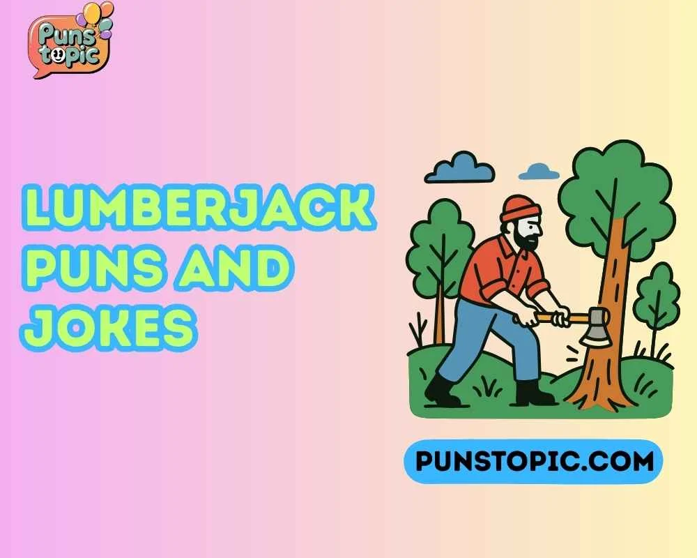 Lumberjack puns and jokes