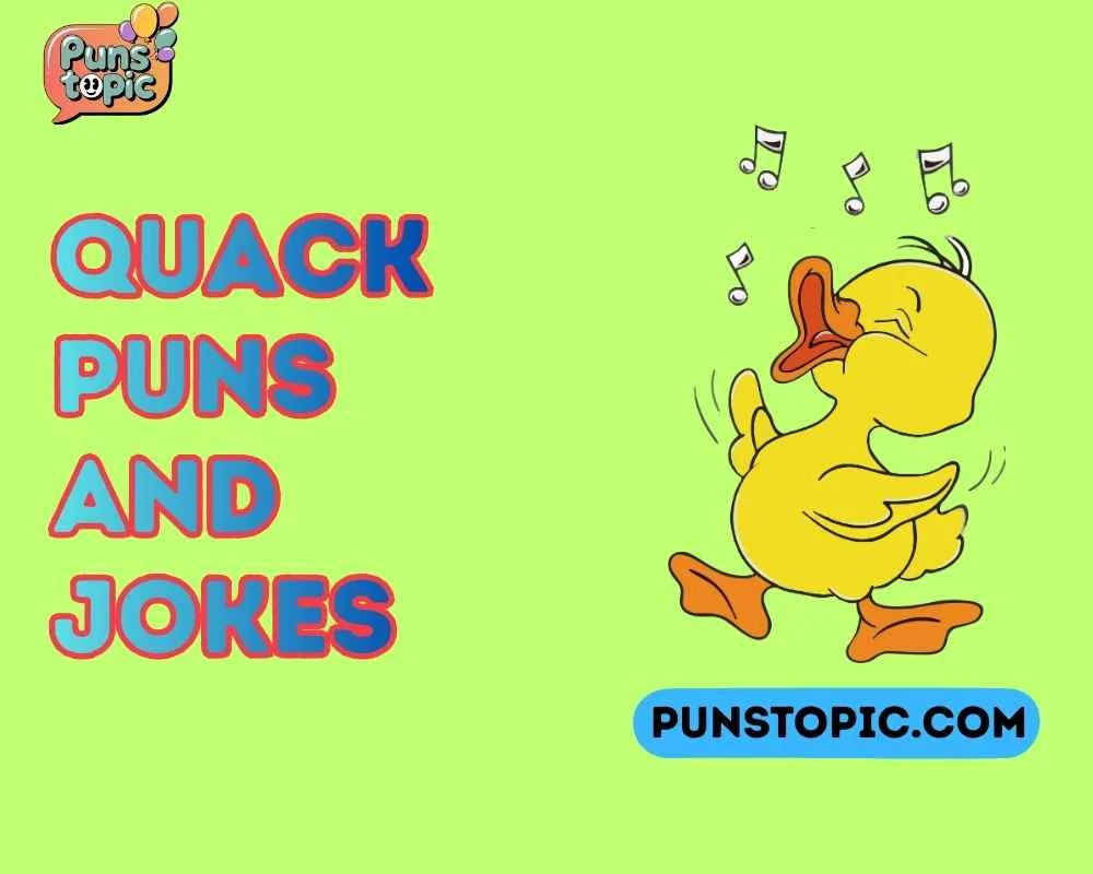 Quack puns and jokes
