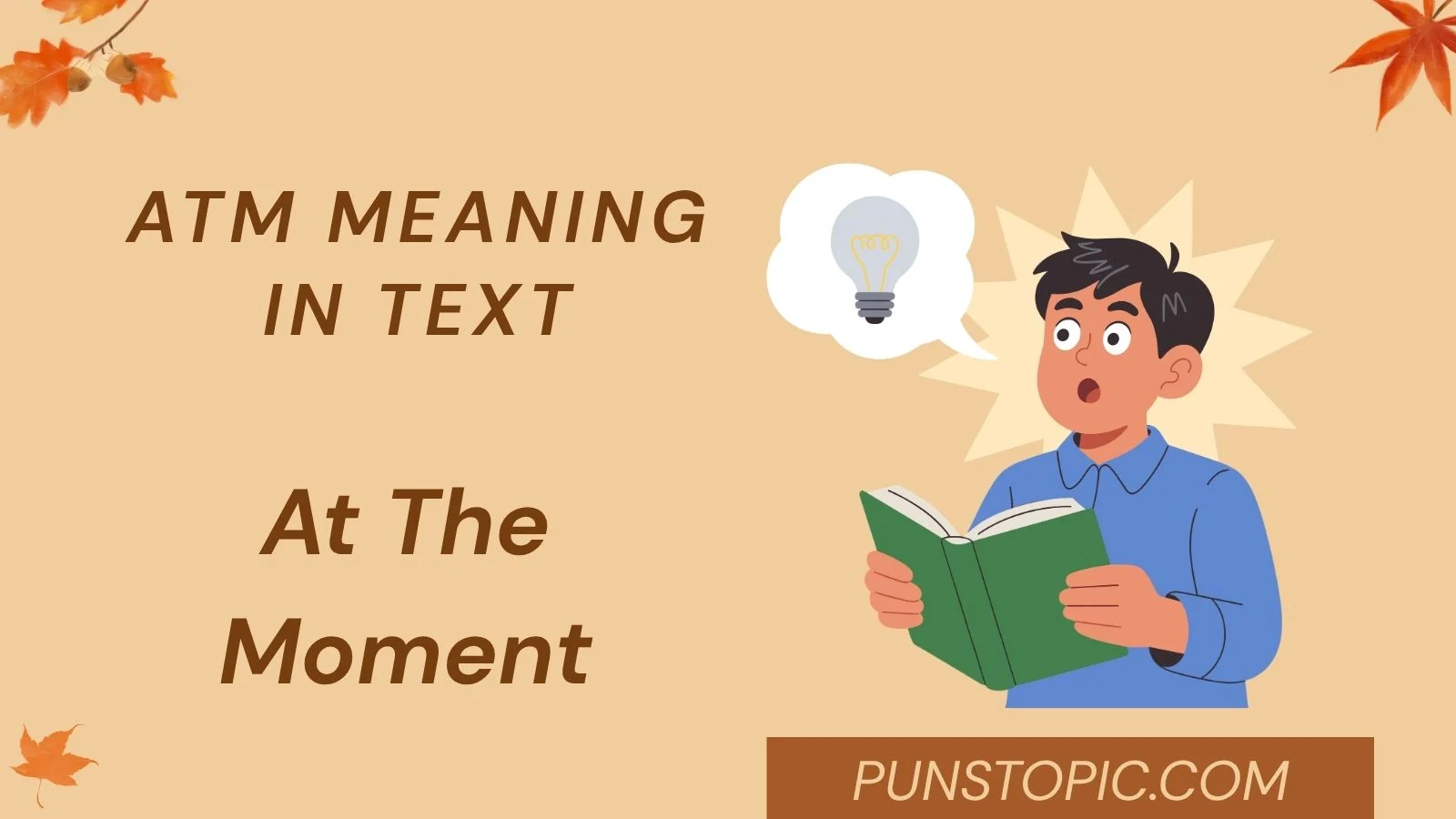 atm meaning in text