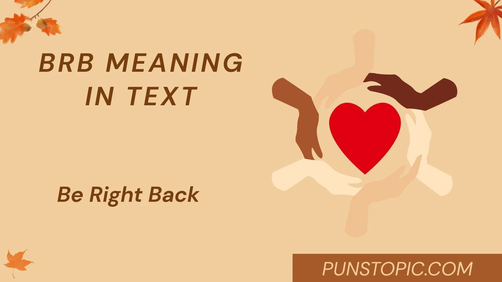 brb meaning in text