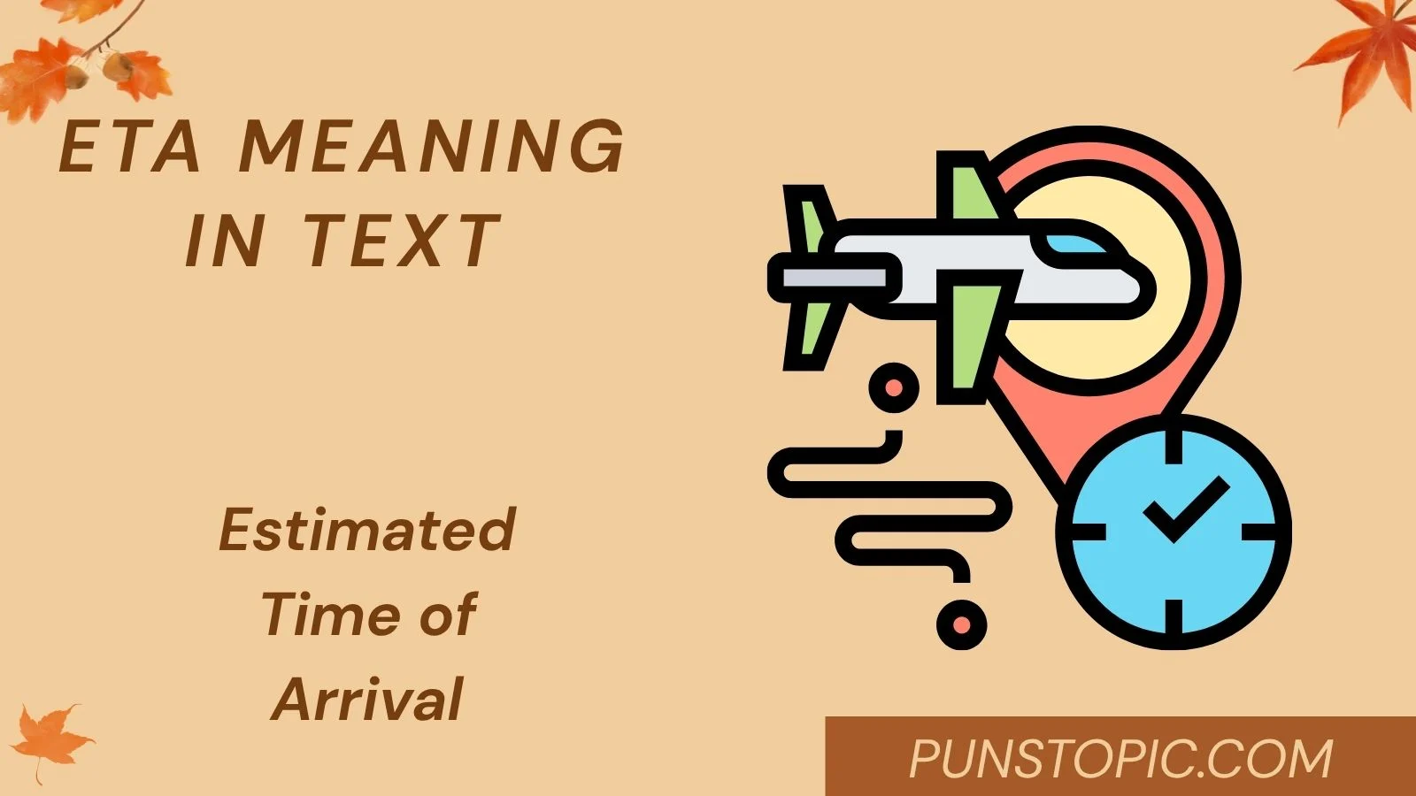 eta meaning in text
