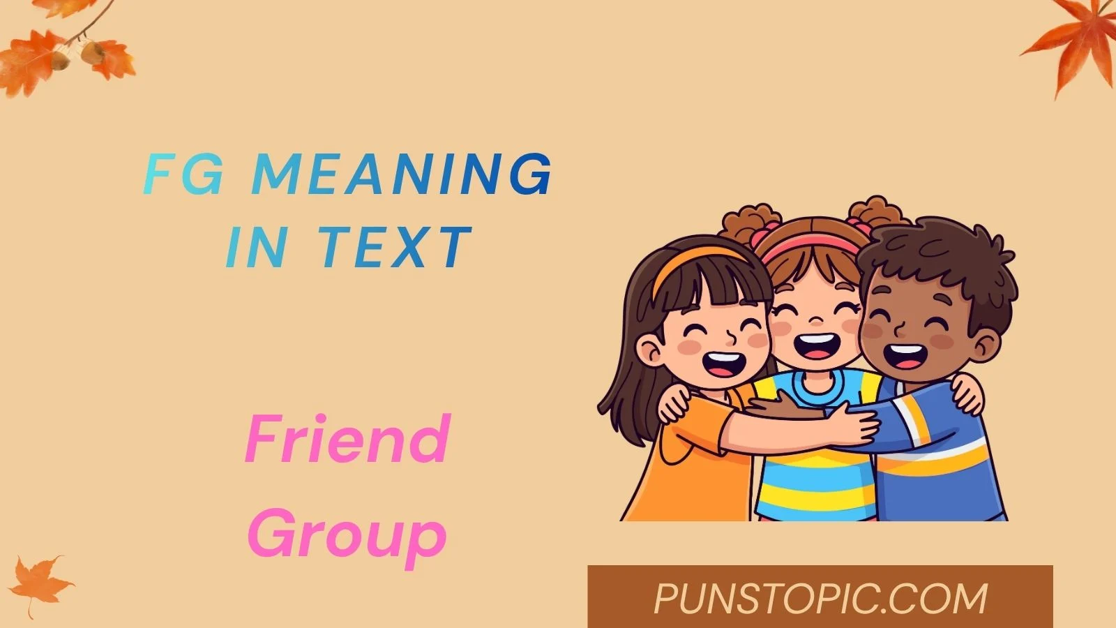 fg meaning in text