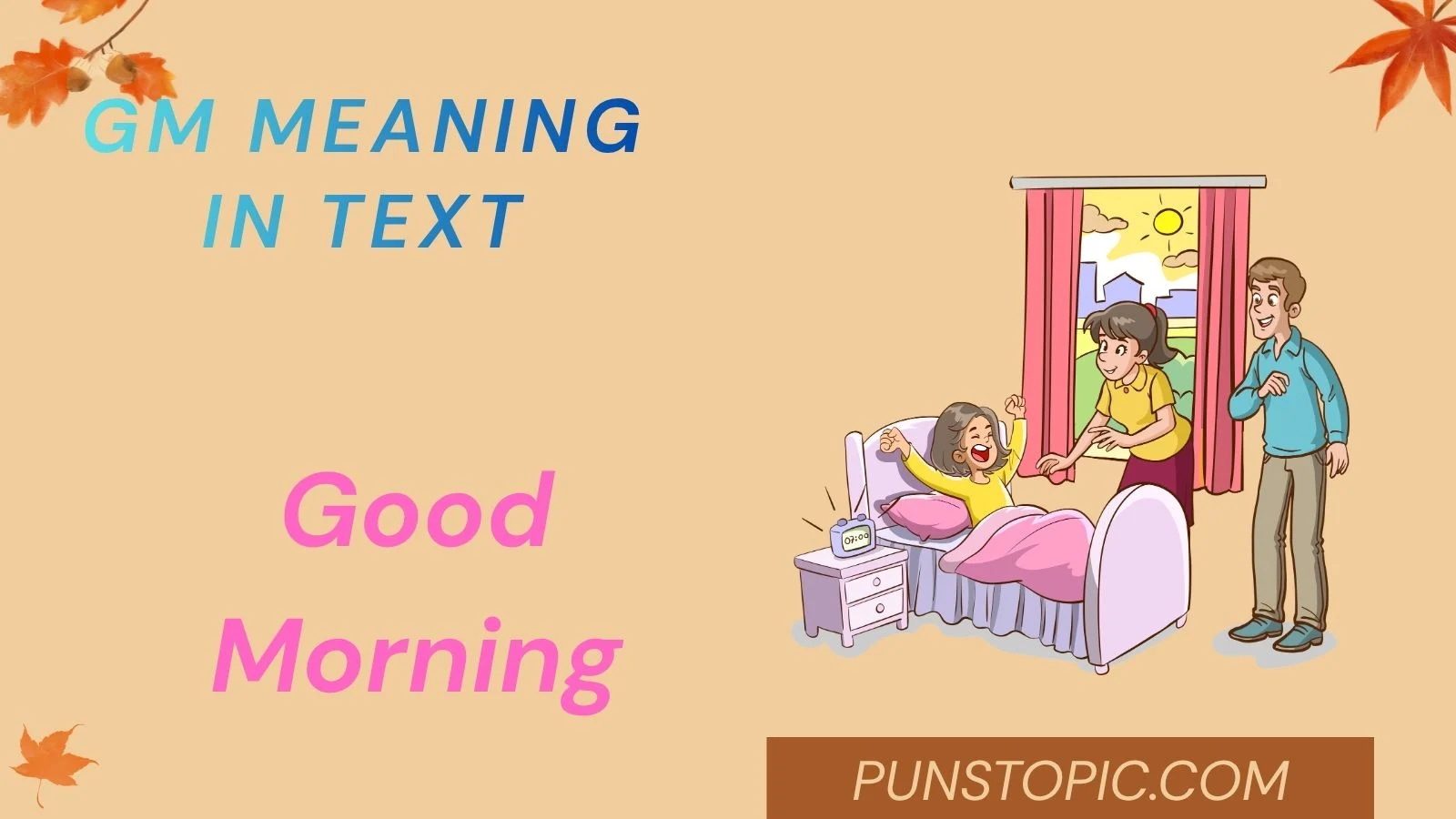 gm meaning in text