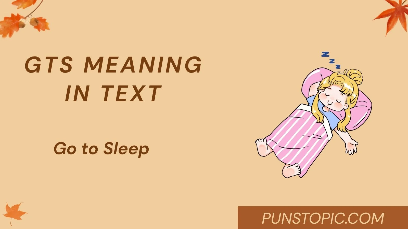 GTS Meaning in Text