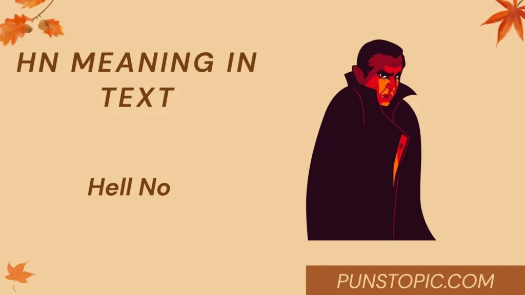 hn meaning in text