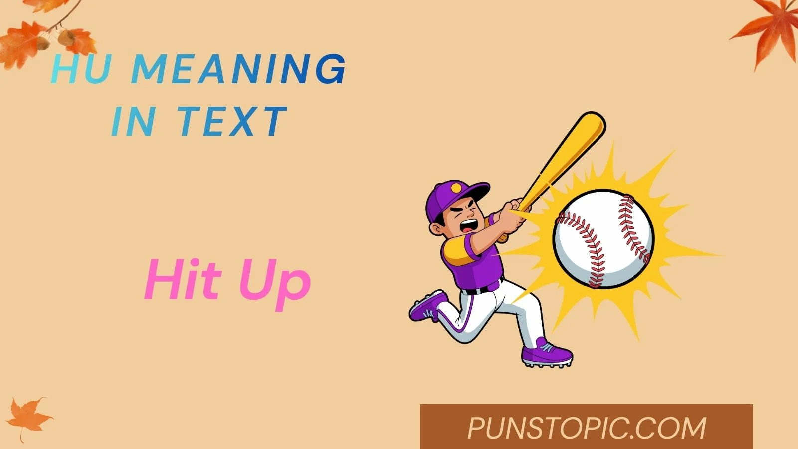 hu meaning in text