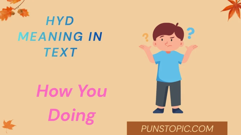 hyd meaning in text