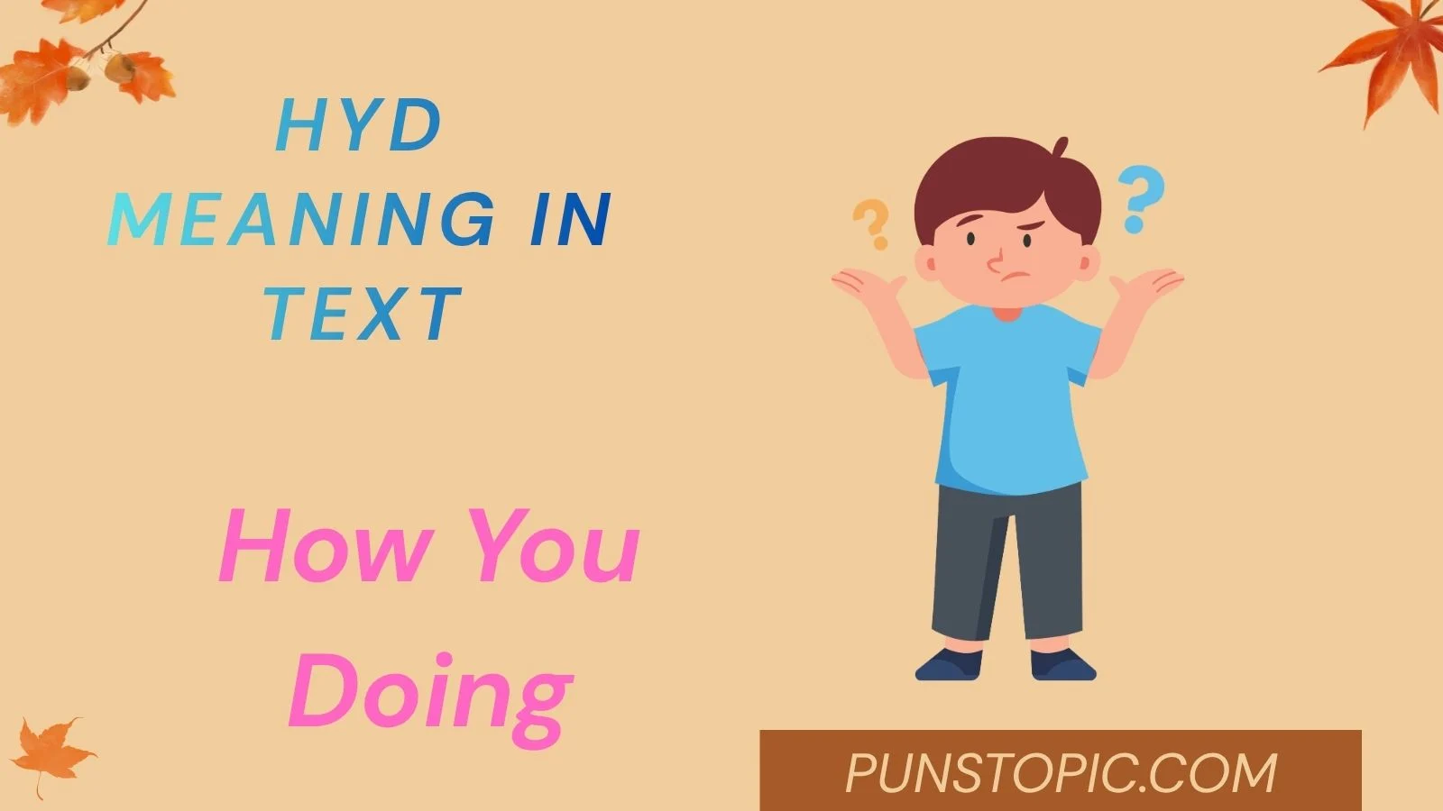 hyd meaning in text