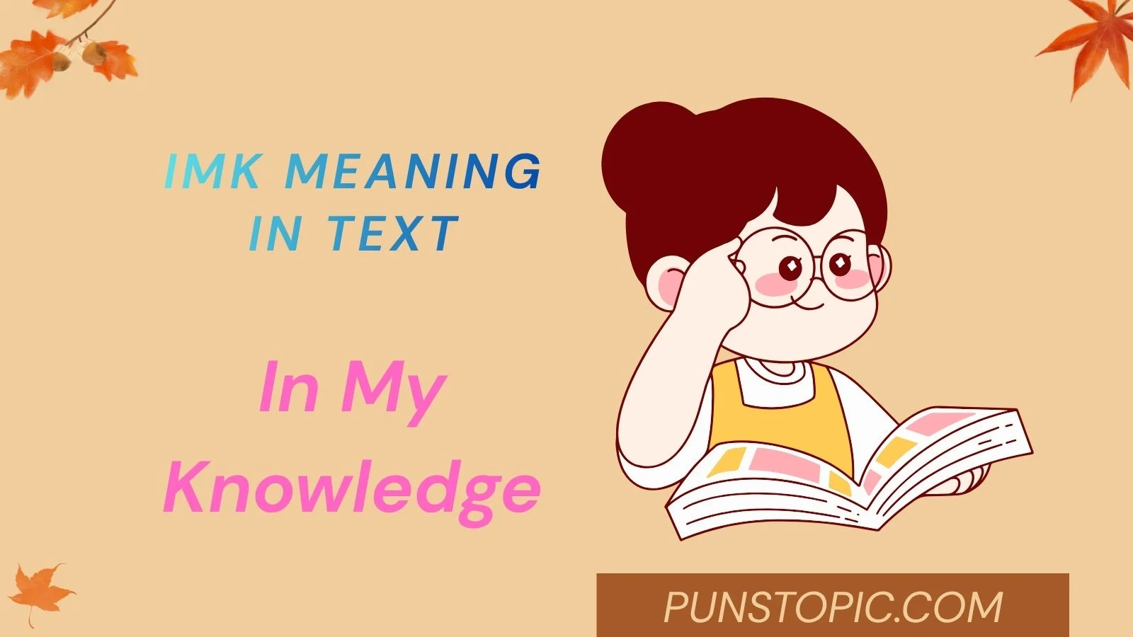 imk meaning in text