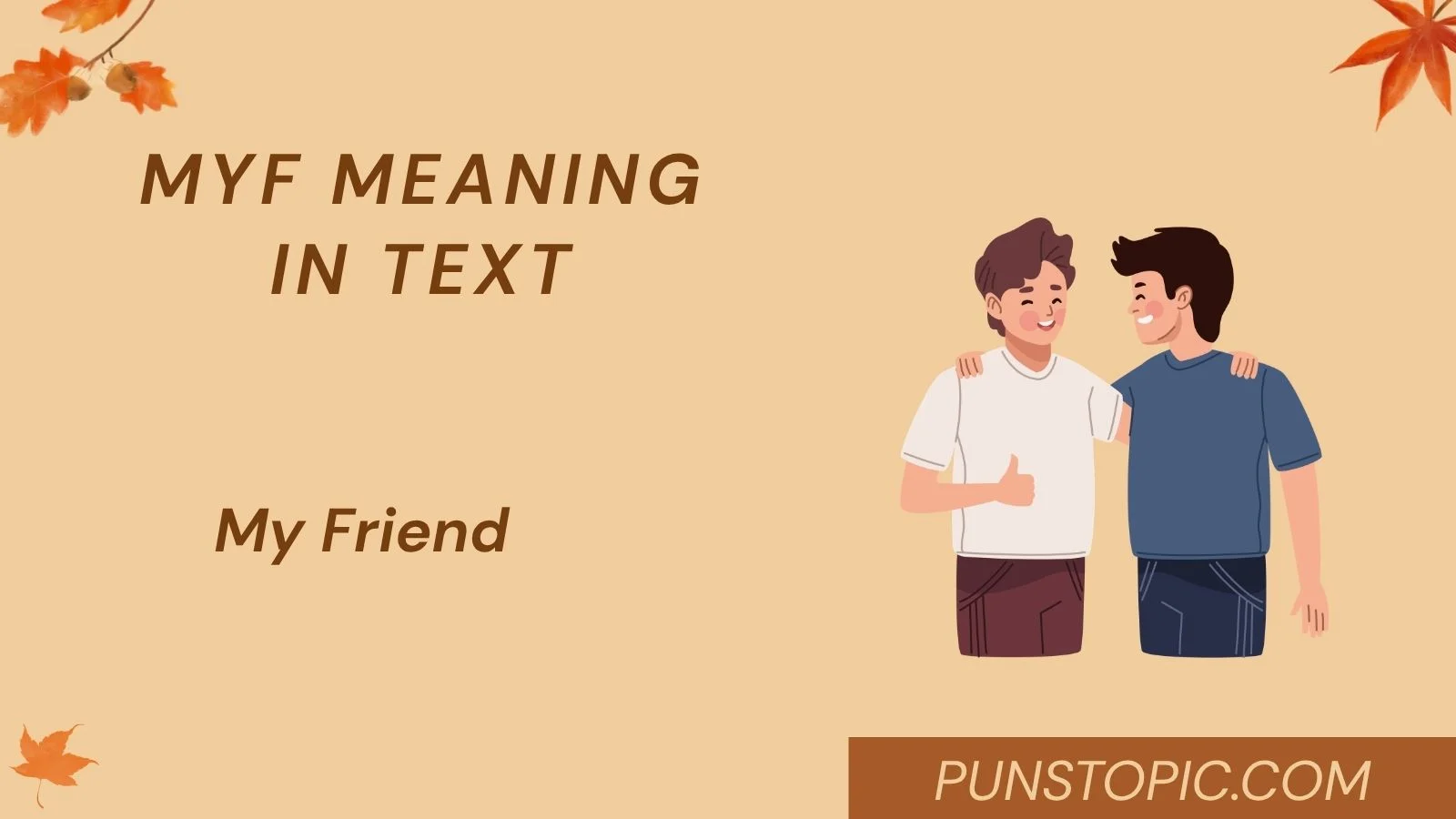 MyF Meaning in Text