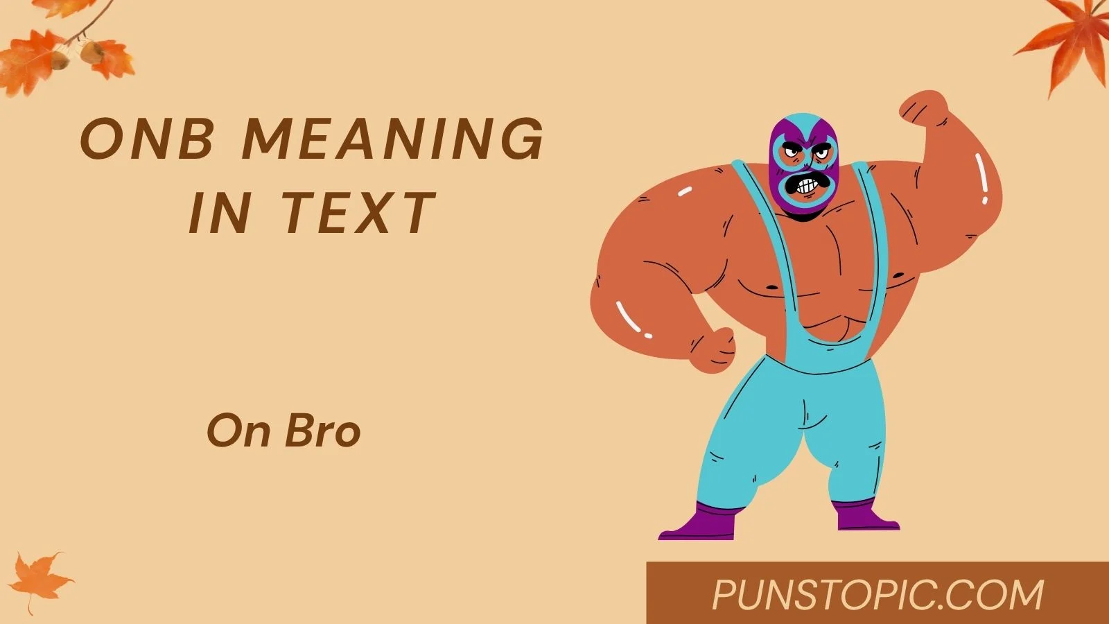 onb meaning in text