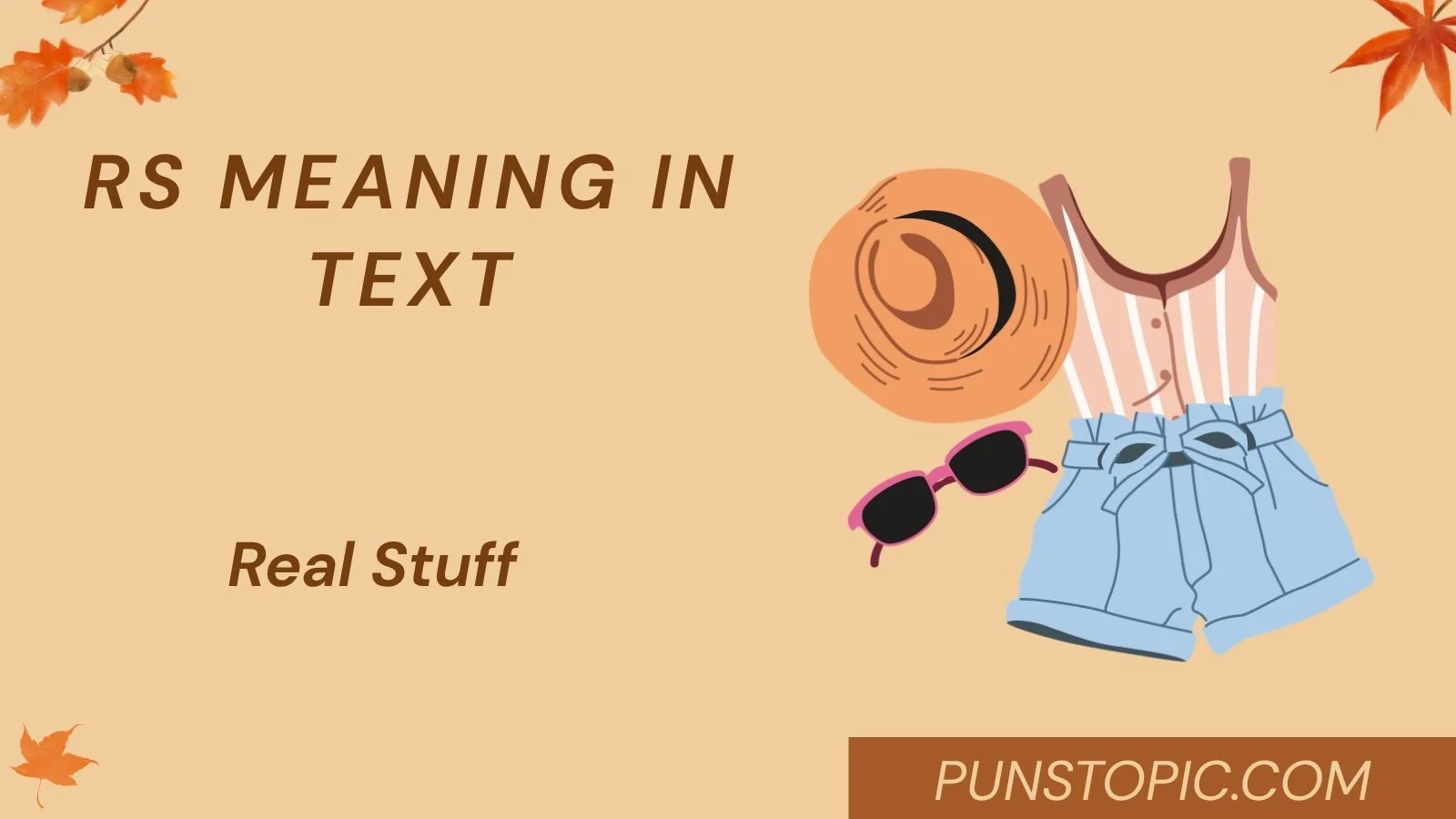 rs meaning in text