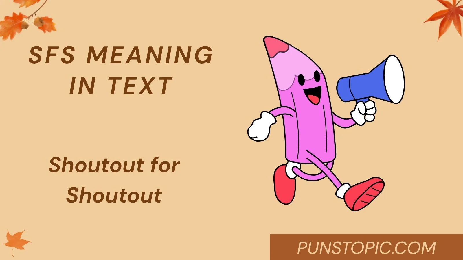 sfs meaning in text