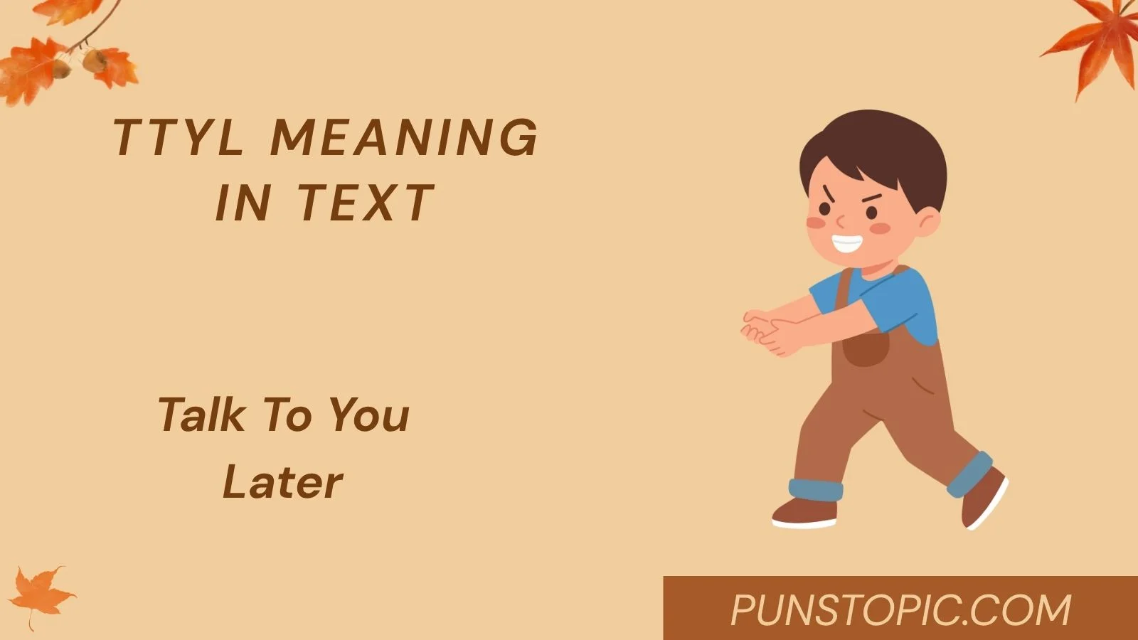 ttyl meaning in text